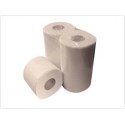 Papierrollen, papierhandoeken, toiletpapier 100% cellulose of gerecyclede kwaliteit.