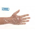 CMT Handschoenen PE Geruwd 25mu Dispenser One size