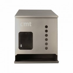 CMT RVS dispenser bezoekersjas