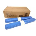 HDPE afvalzakken 80 x 110cm, blauw T25 my 15 rol*20 stuks