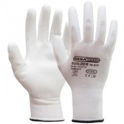 OXXA® PU- Builder handschoen wit