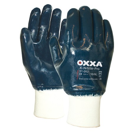 OXXA X-Nitrile-Pro 51-052, tricot manchet en gesloten rugzijde
