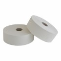 Toiletpapier Jumbo maxi 2-lgs wit embossed